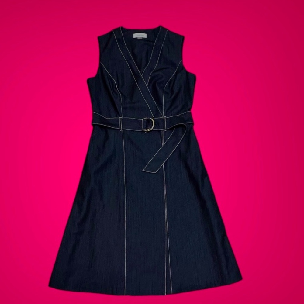Calvin Klein Chambray Dress Size 4